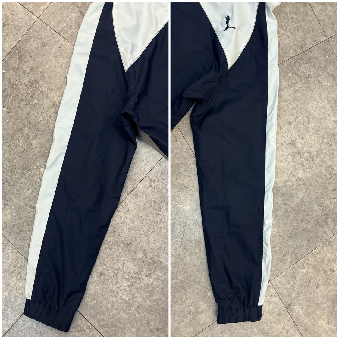 퓨마 배색 바람막이 네이비 L #csz2892 상품이미지7