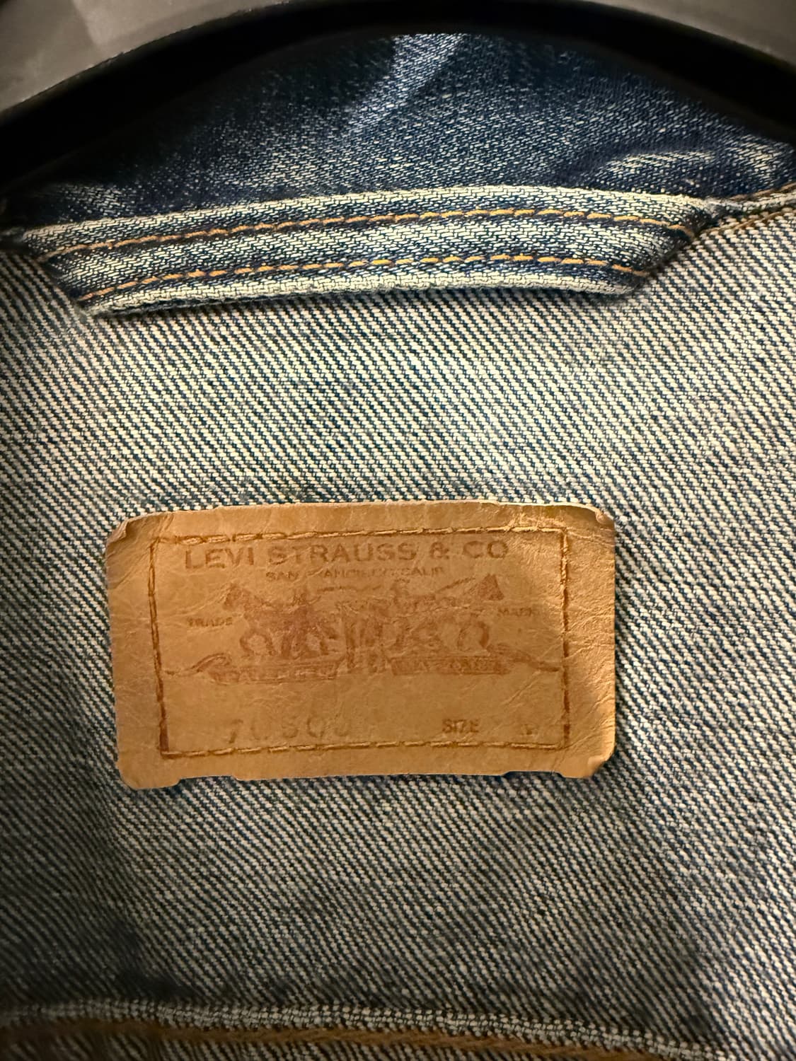 리바이스 3세대 데님자켓 s 상품이미지3