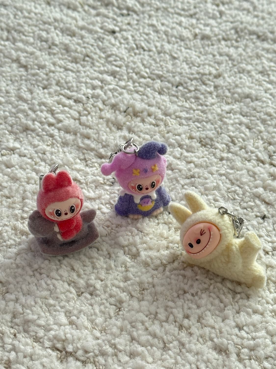 라부부 미니 피규어 키링 3개 세트 상품이미지1