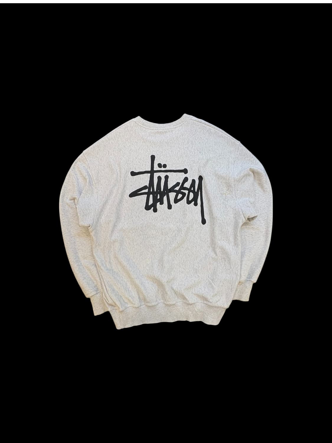 스투시 베이직 로고 크루넥 스웻셔츠 상품이미지2