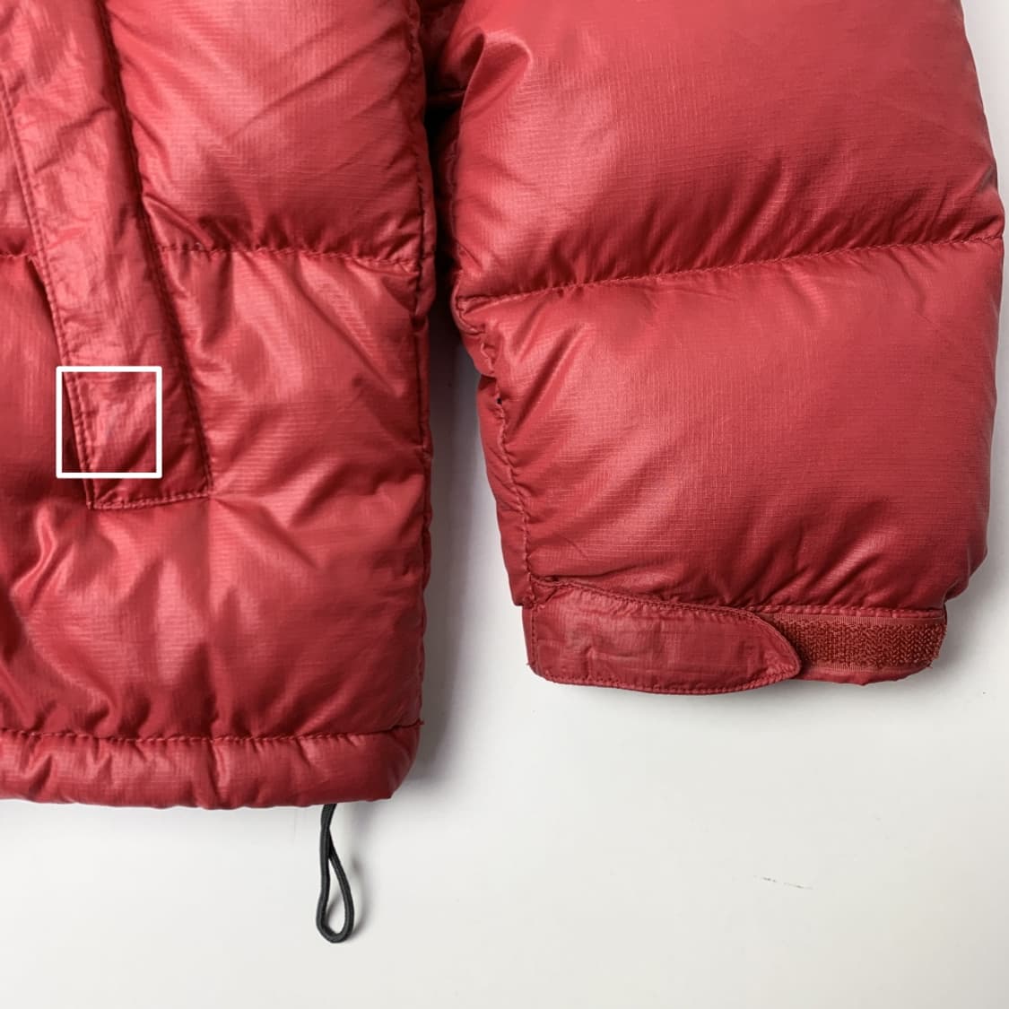 [S/정품] 노스페이스 700 레드 눕시 패딩 상품이미지6