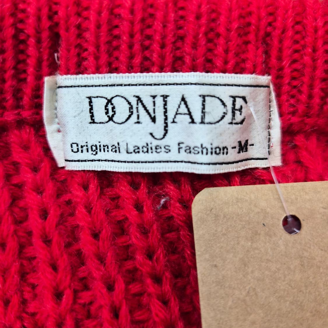 DON JADE 레드 울혼방 니트 상품이미지9