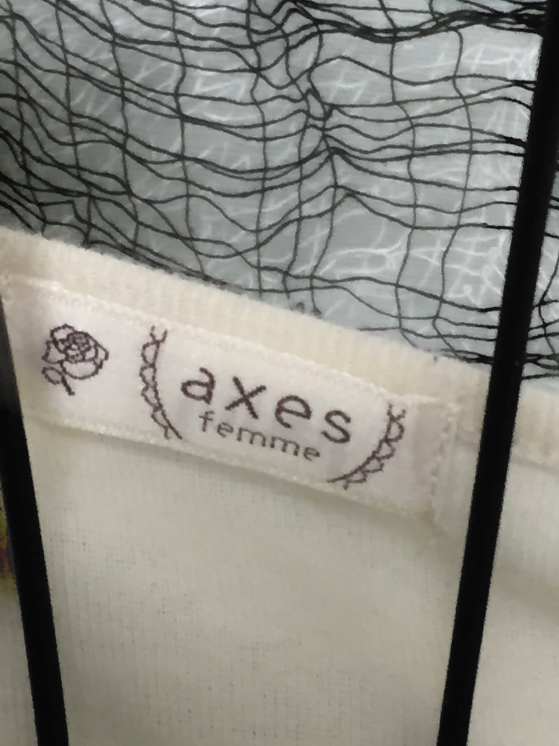 AXES FEMME  cubic flower sleeveless 상품이미지7