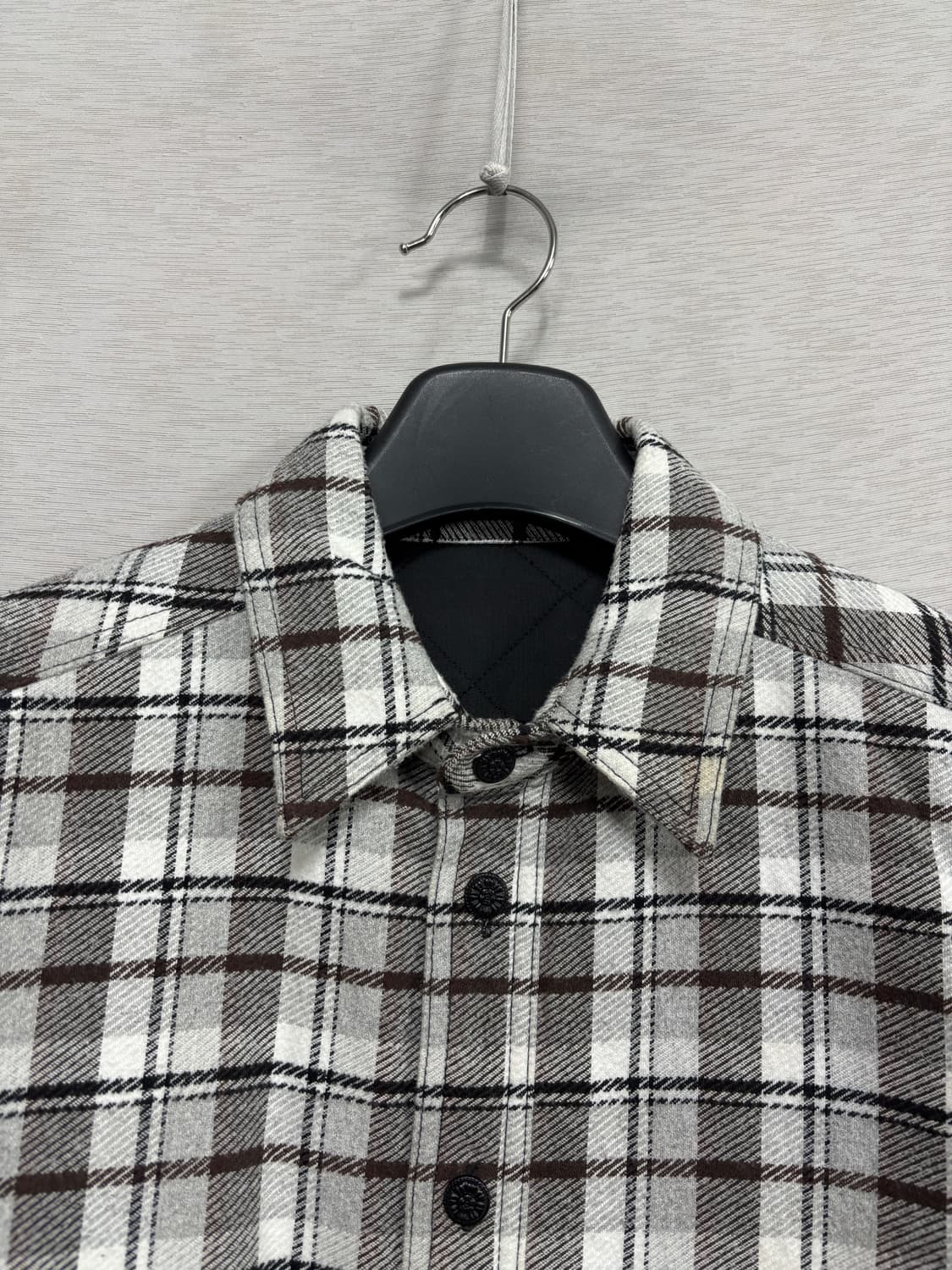 오프화이트 퀼팅안감 셔츠아우터 상품이미지2