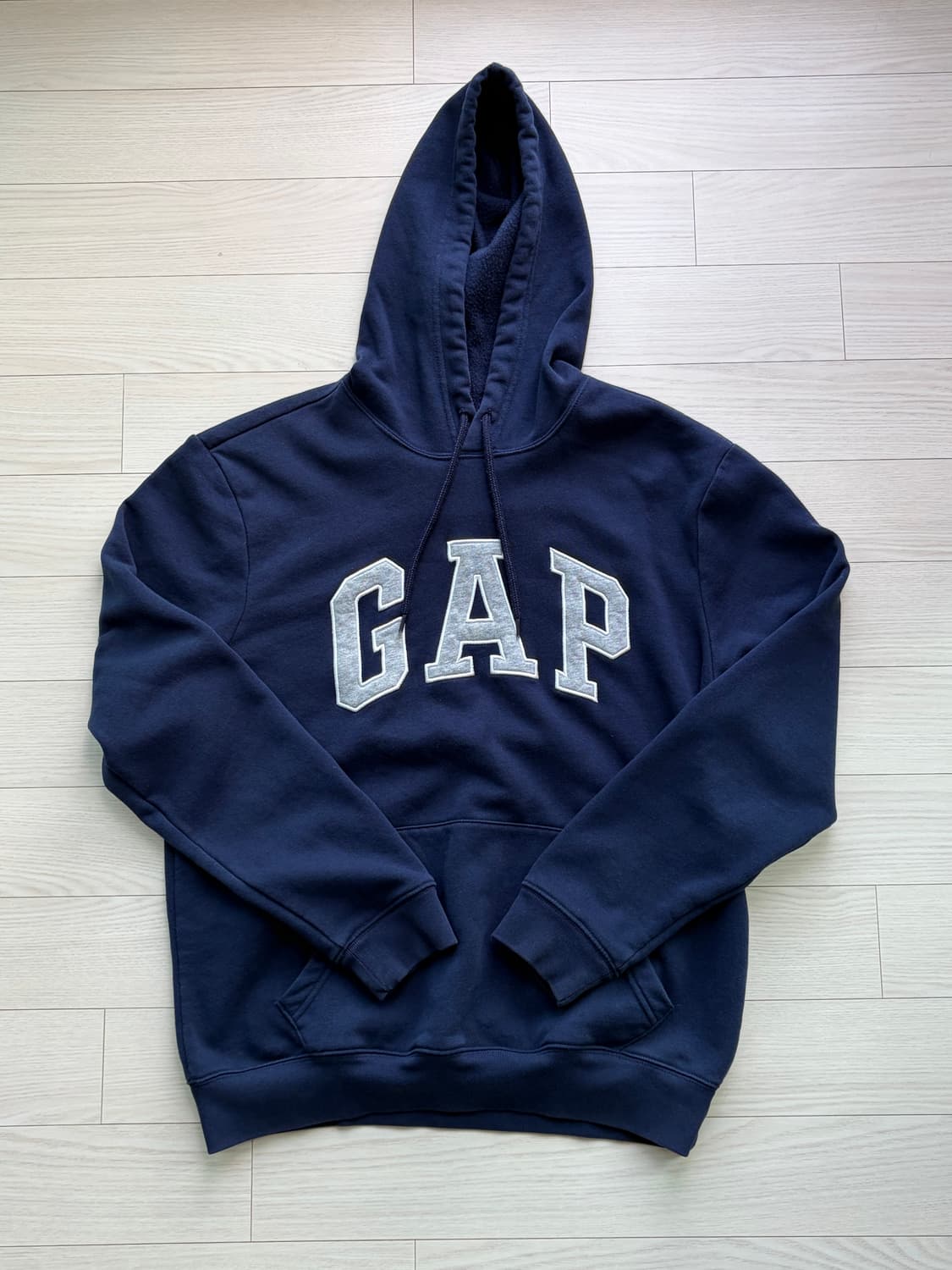  GAP 갭 베이직 로고 네이비 후디 M (100)  상품이미지1