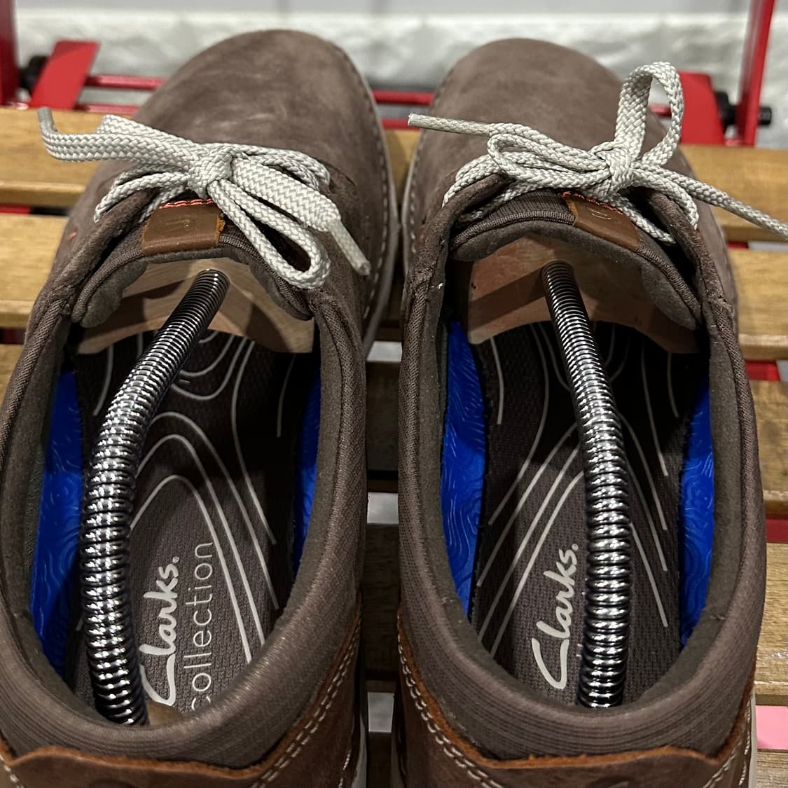 270) 클락스 운동화 남성 남자 신발  스웨이드 제럴드 브라운 상품이미지5