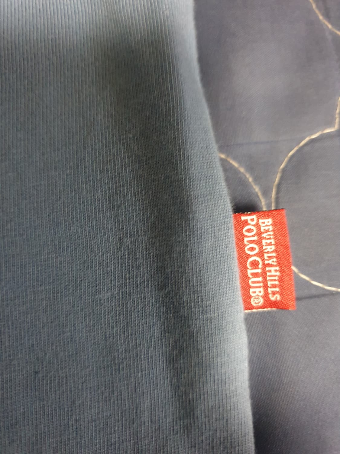 (25ss) 버벌리힐스폴로클럽 우먼 쿨코튼 포켓 반팔티 블루 상품이미지3