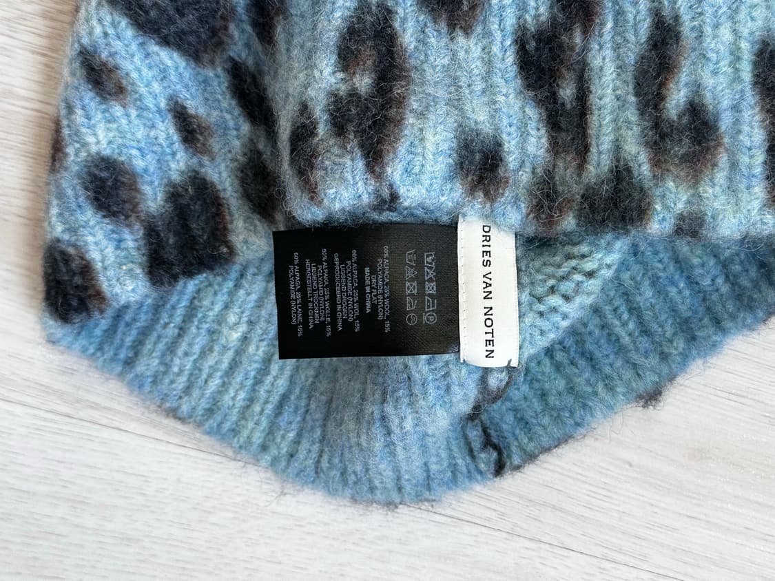 드리스반노튼 레오파드 호피 비니 상품이미지3