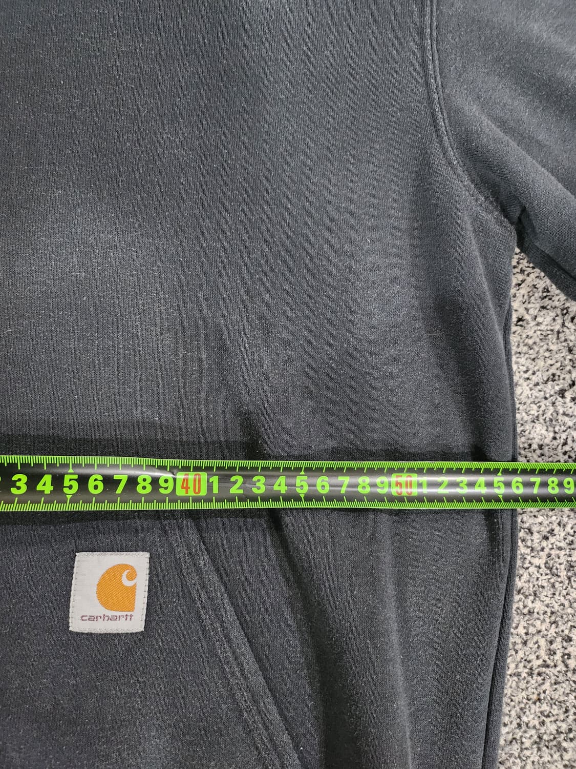 칼하트(Carhartt) 블랙 후드 티셔츠 상품이미지8