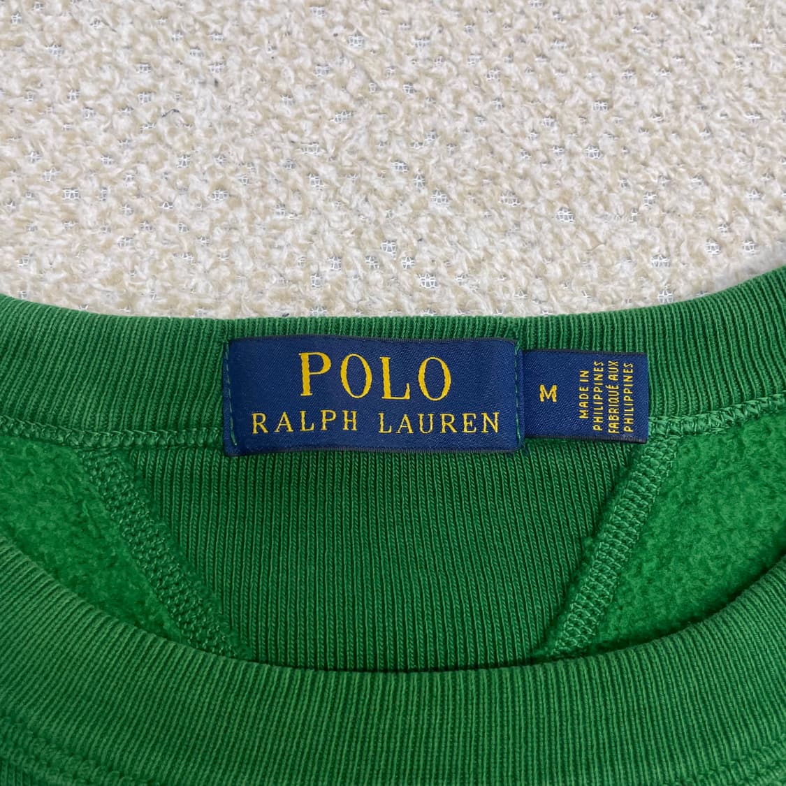 폴로 랄프로렌 그래픽 크루넥 맨투맨 그린 상품이미지3