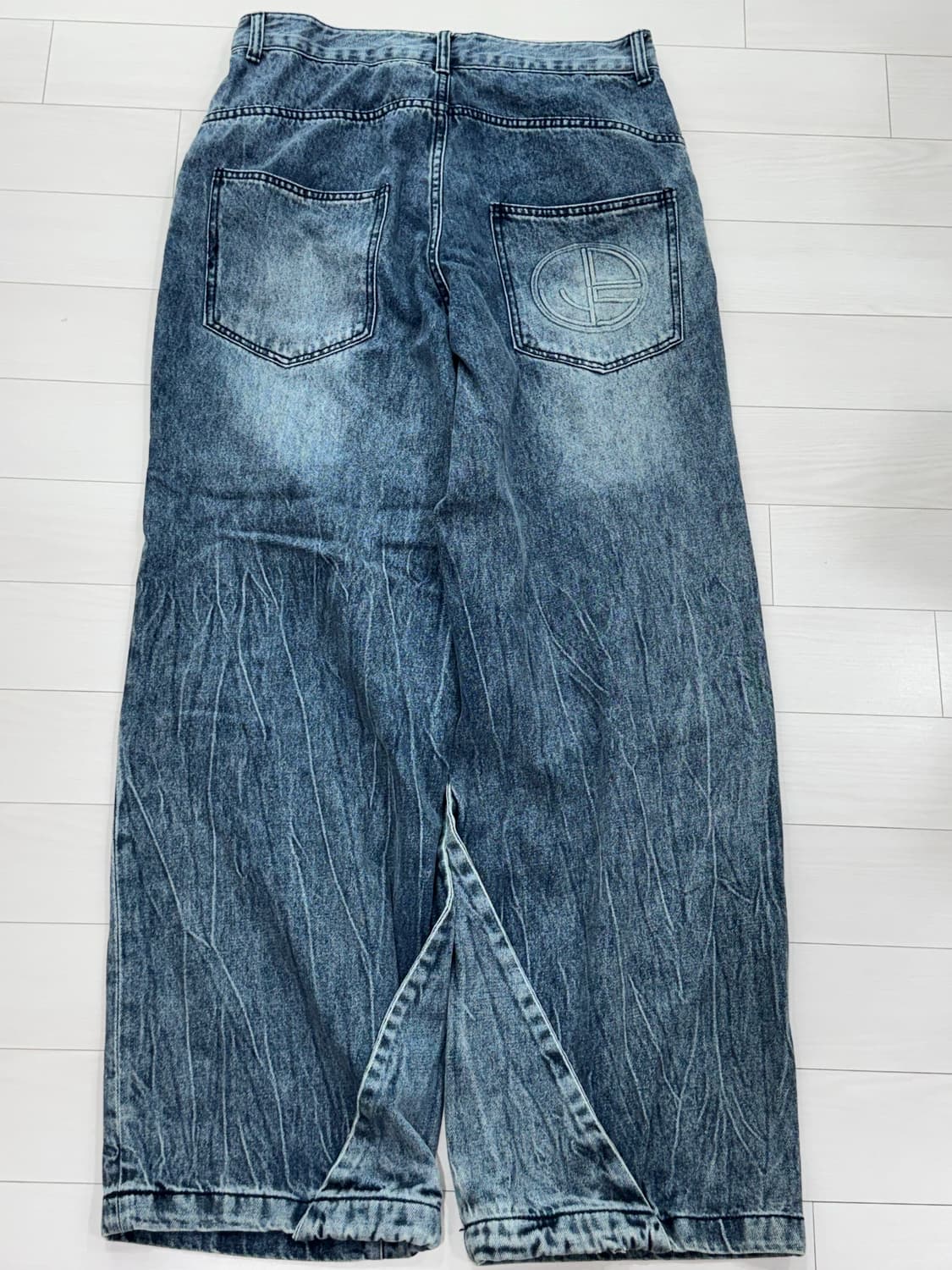 아이돈워너셀 데님팬츠 1 Side Flash Denim 상품이미지5