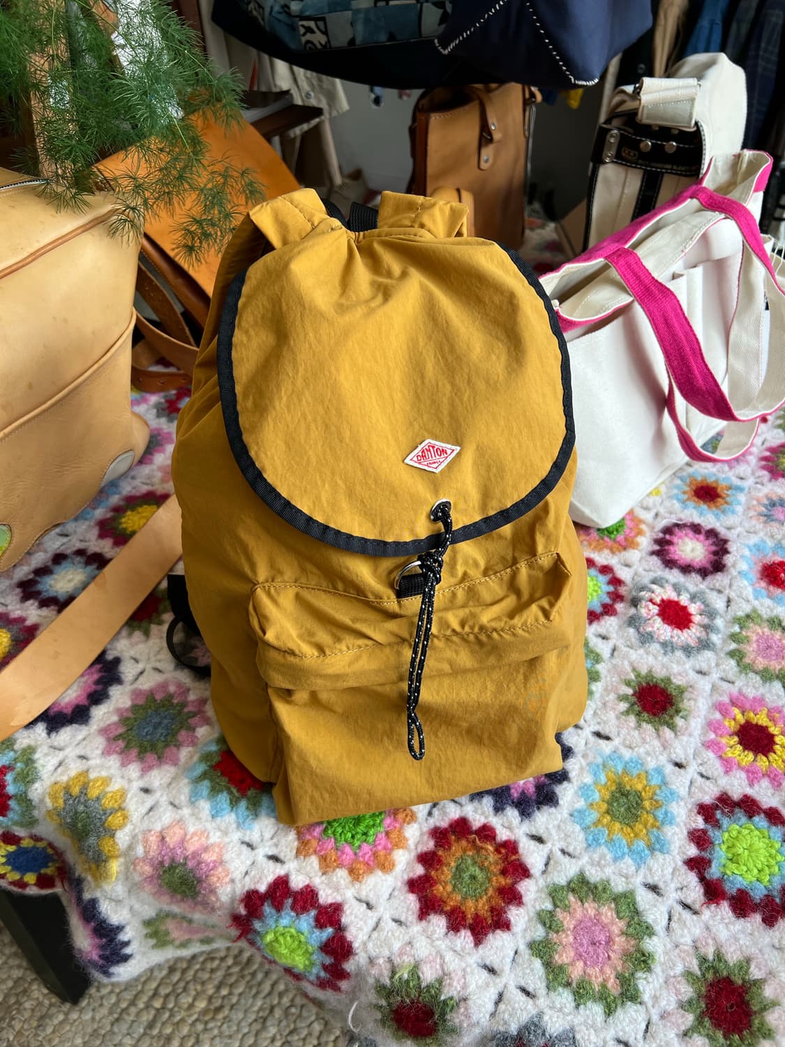 DANTON  Loop Ring Nylon Backpack 상품이미지1