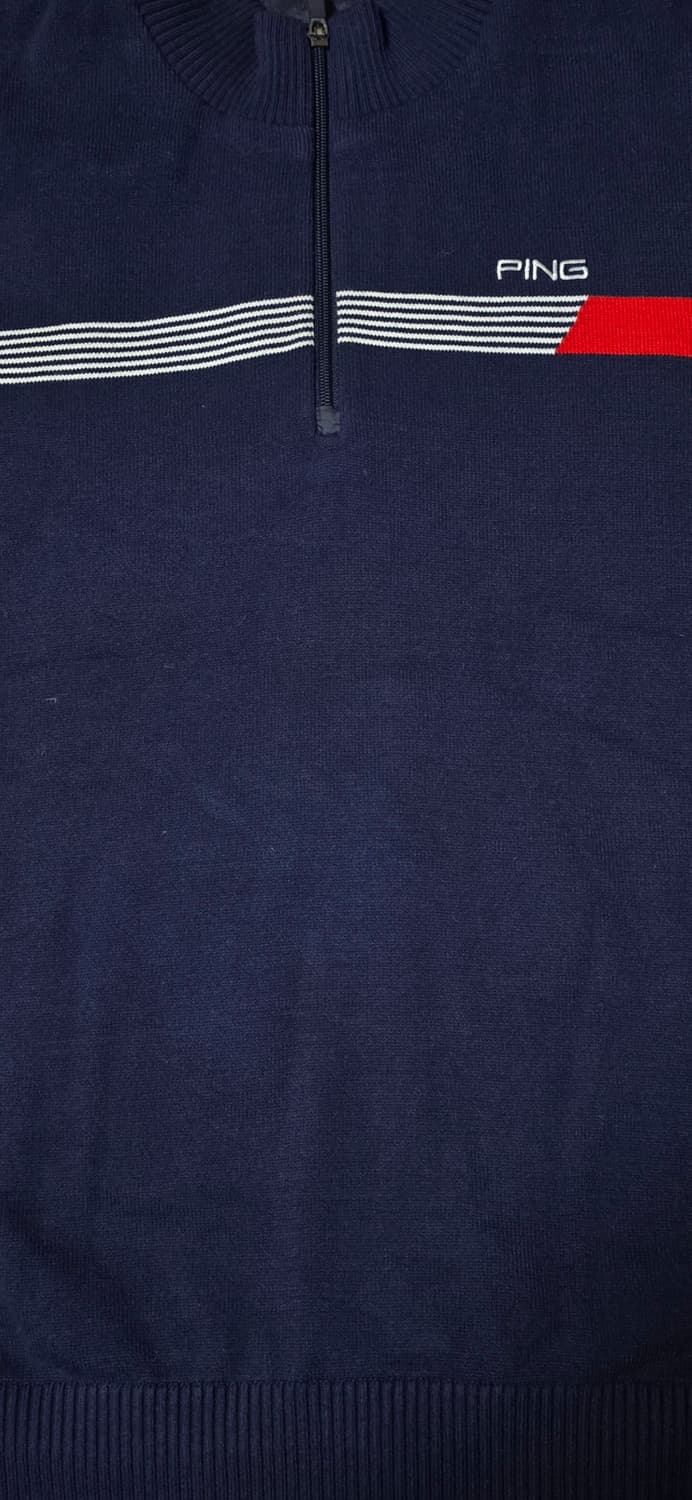 PING 남성 골프 반집업 니트 110 상품이미지5