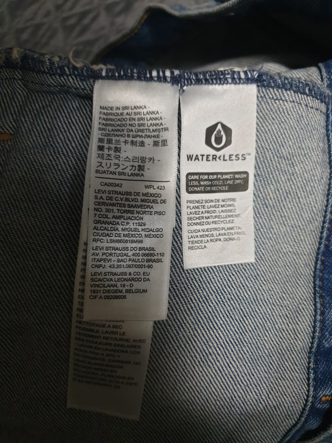 리바이스 EX-보이프렌드 트러커 데님자켓 (M) 상품이미지4