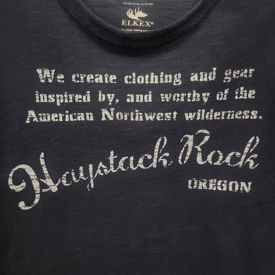 ELKEX Haystack Rock 빈티지 프린팅 셔츠 상품이미지3
