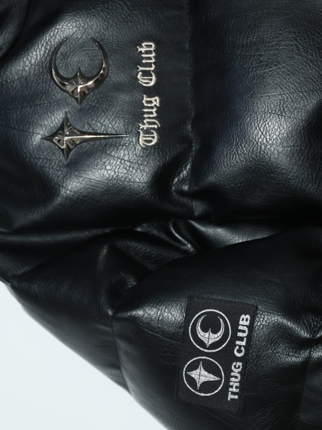 [정품]떠그클럽 레더 패딩 1사이즈 상품이미지2