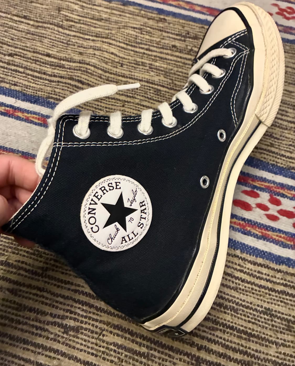 (270)컨버스 척테일러 올스타 1970s 블랙 하이(척테일러하이) 상품이미지5