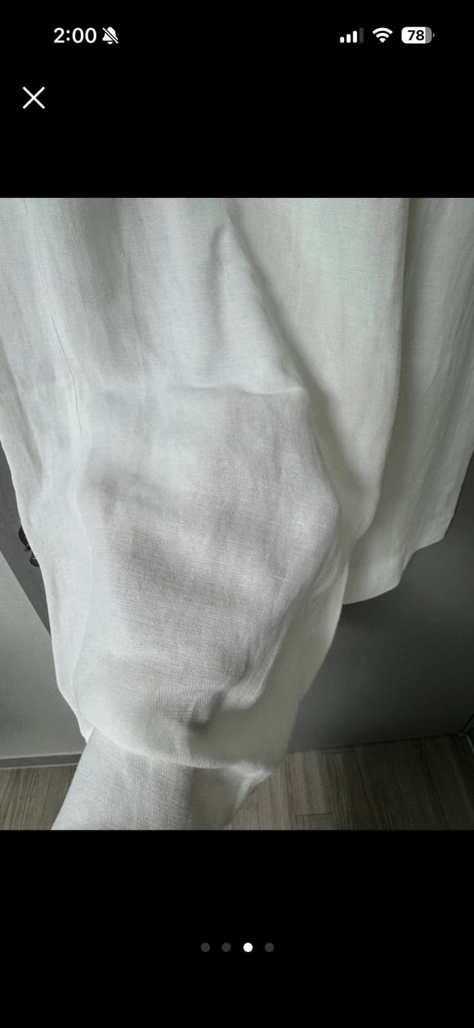 마시모두띠 플리츠 디테일 와이드 레그 팬츠 상품이미지3