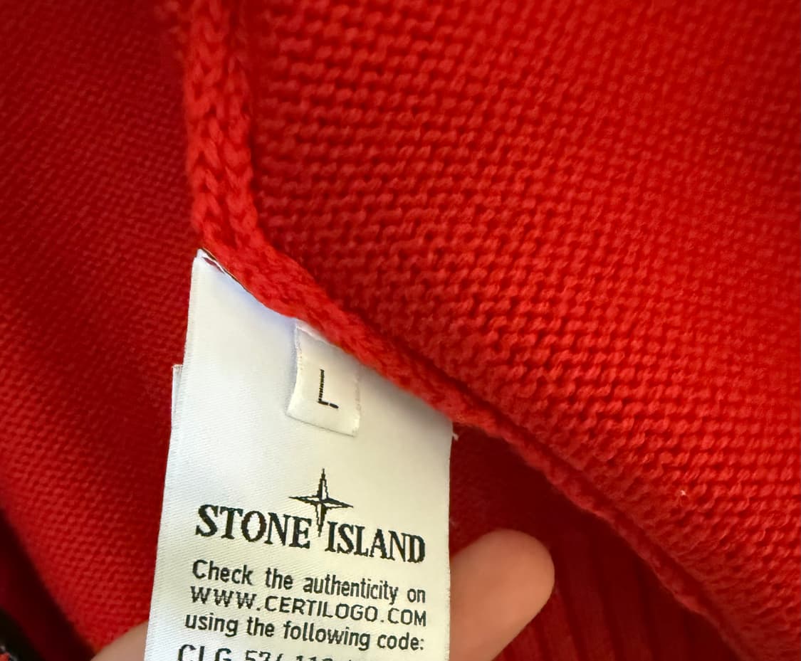 스톤아일랜드 빈티지 울가디건 상품이미지3