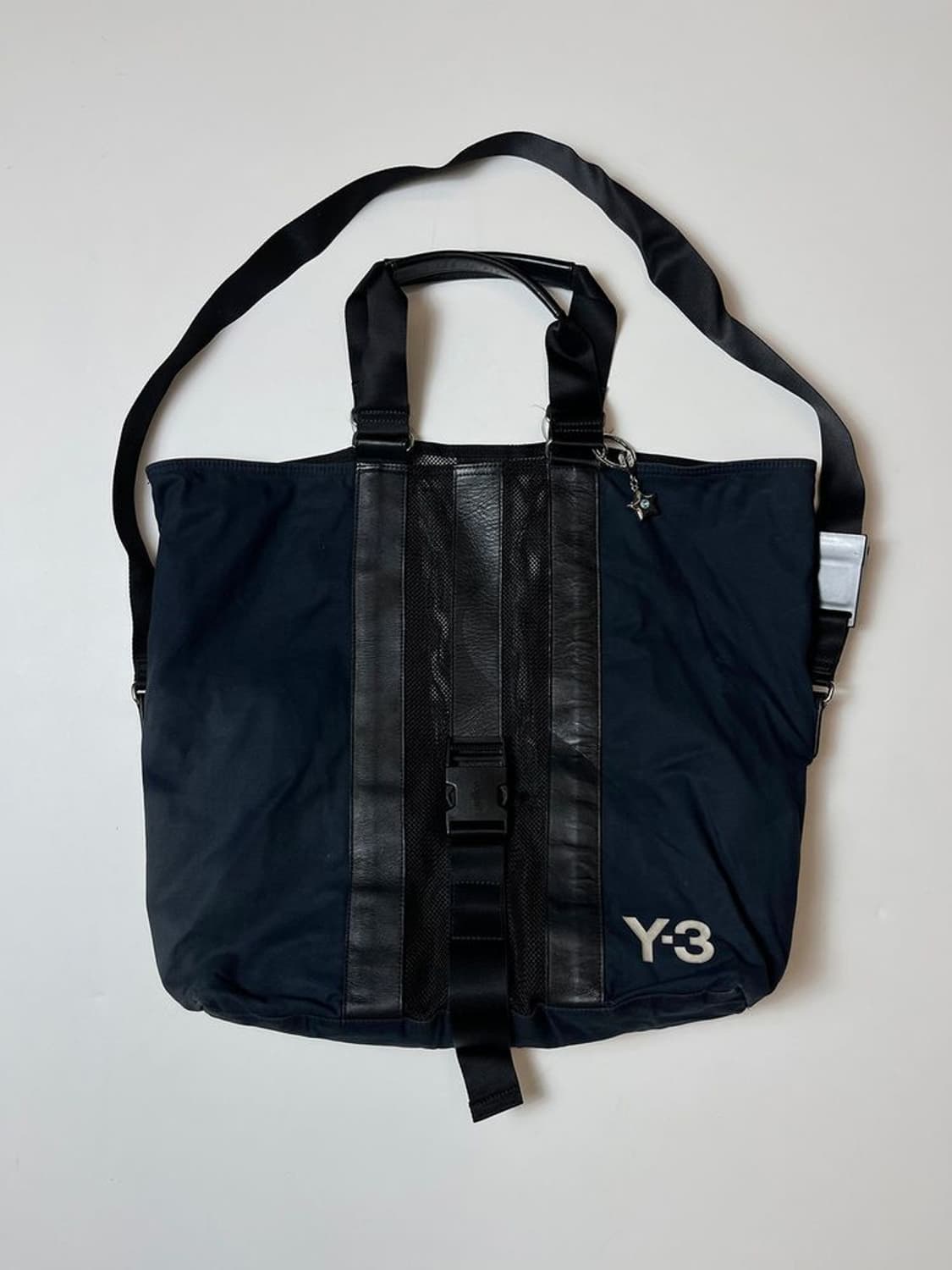 요지야마모토 Y-3 00's 메쉬드 토트백 Q1331 상품이미지1