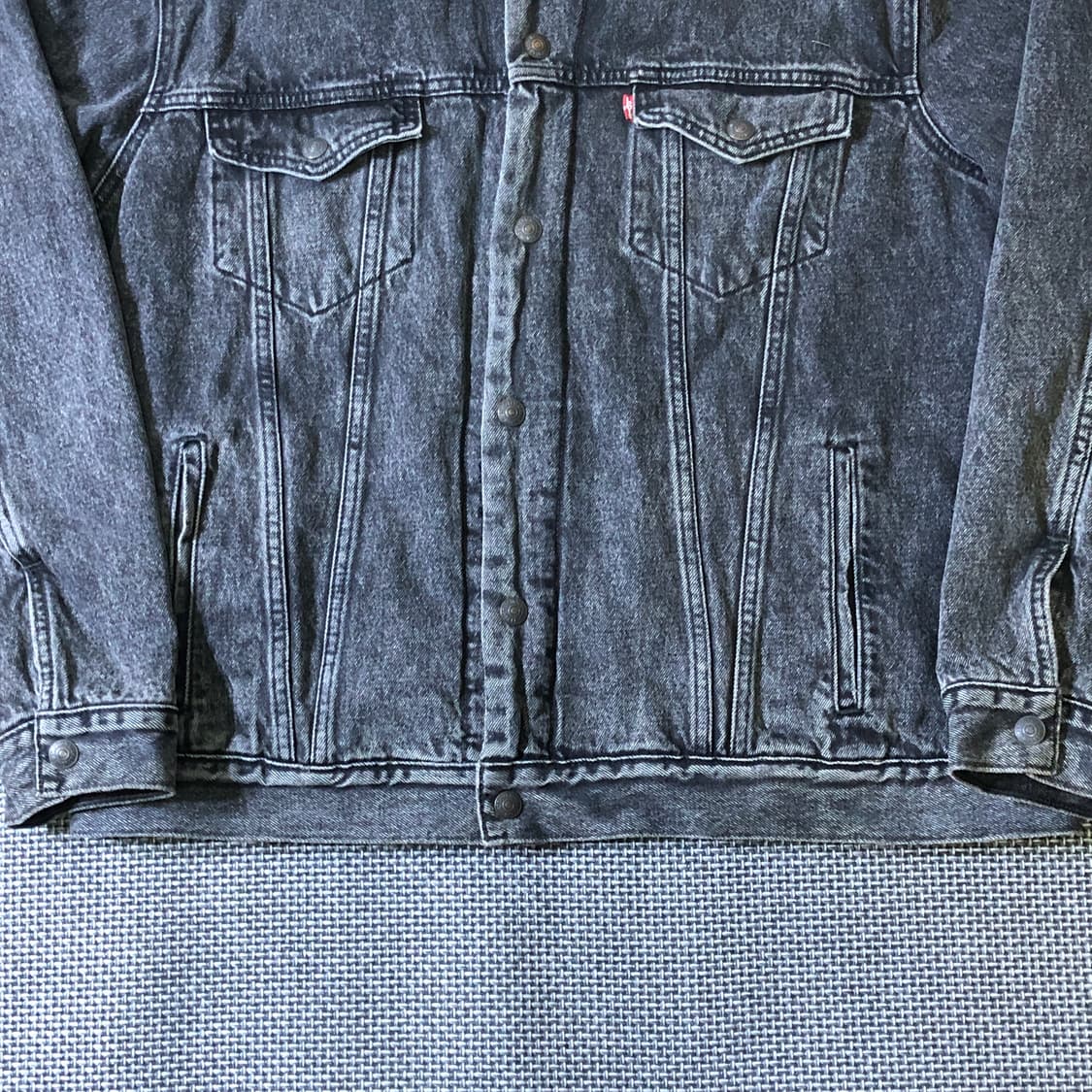 쉐르파 데님 트럭커 자켓 상품이미지3