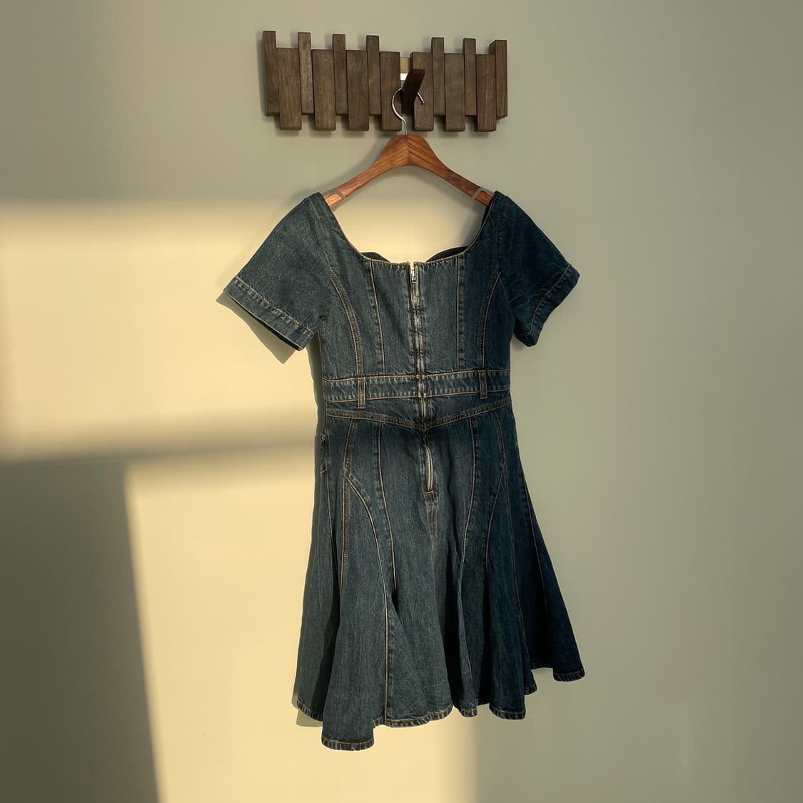 알렉산더 맥퀸 비대칭 데님 드레스 상품이미지4