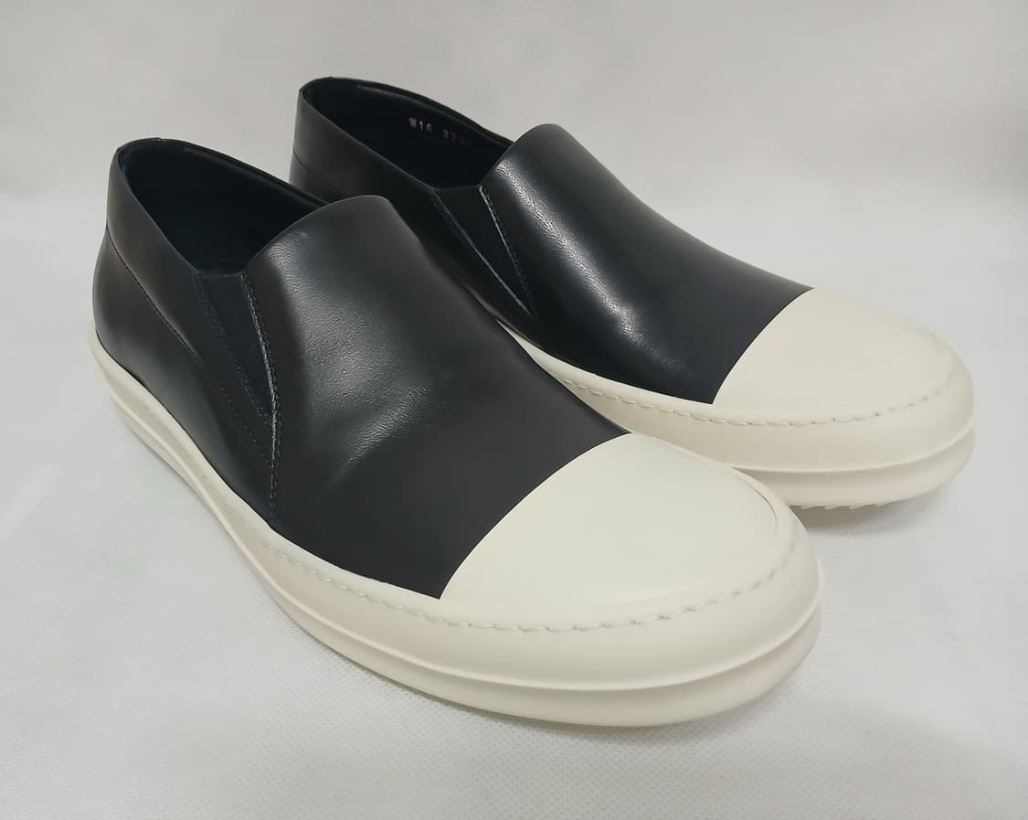 릭오웬스 / 16fw LALP 라몬즈 보트 레더 슬립온 / 41 상품이미지1