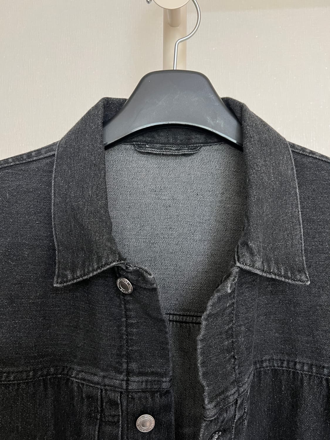 FREAK'S STORE 24AW Black Denim Jacket -  상품이미지3