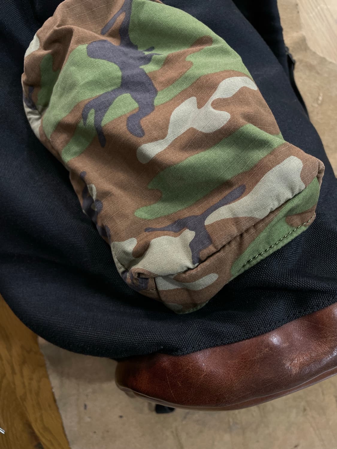 폴로랄프로렌(DS)/캔버스레더패치 백팩 상품이미지5