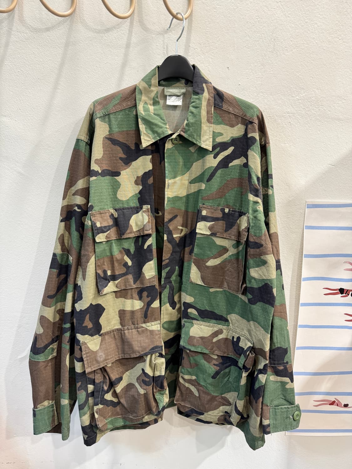 japan vintage 카모 워크자켓 상품이미지1