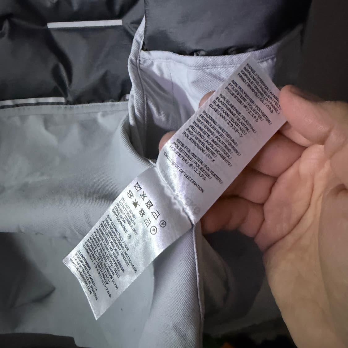 제이린드버그 쉴드 골드 베스트 패딩점퍼 M (남성 95정도) 상품이미지8