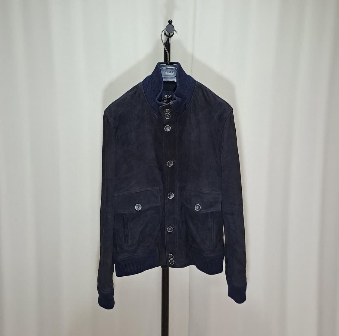 (택포) 맨온더분 스웨이드 고트스킨 A-1 자켓 50 B268 상품이미지1