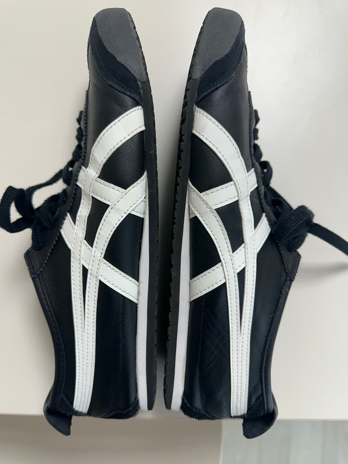 오니츠카 타이거 멕시코 66 블랙 화이트 290 상품이미지3