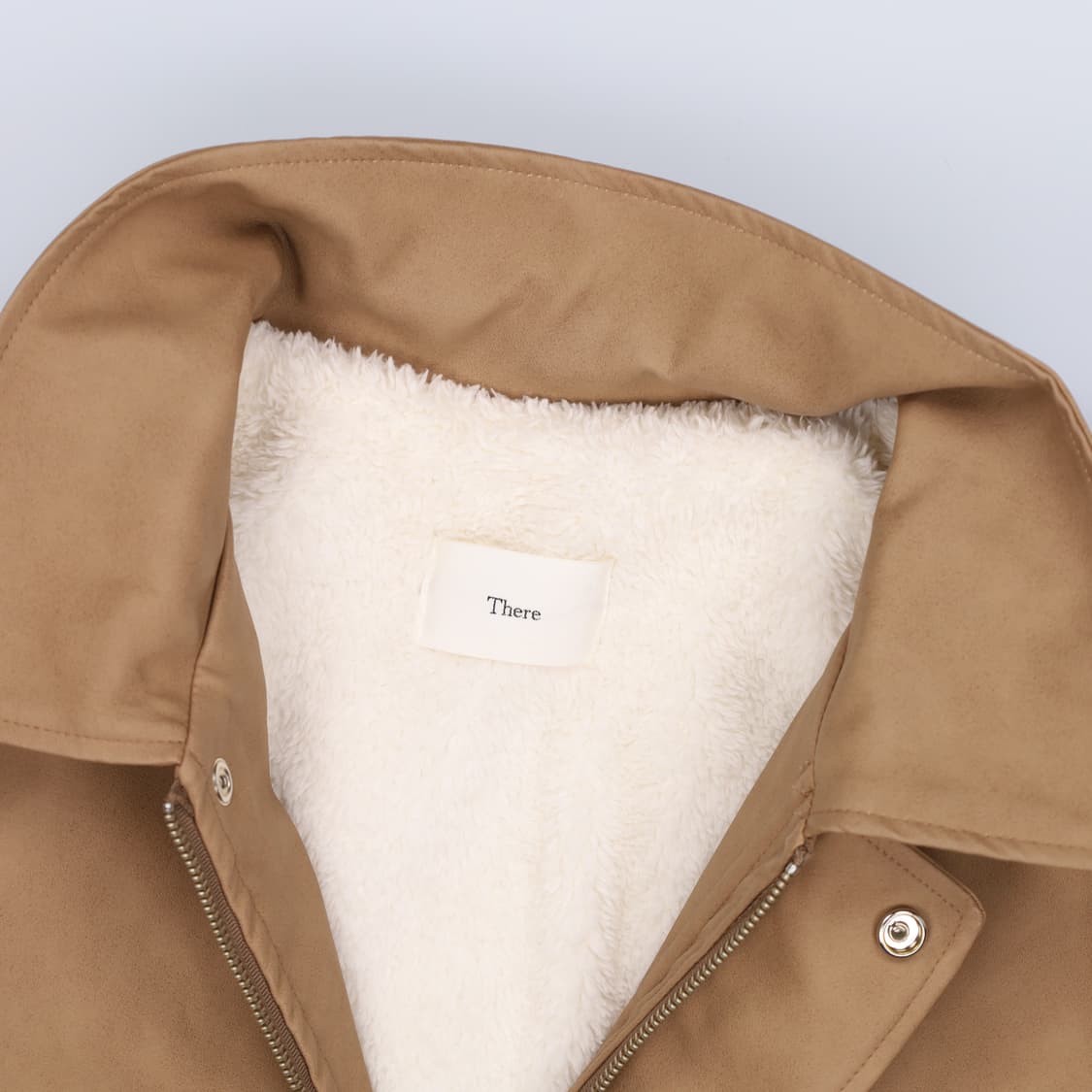 55정도 THERE 여성 레더 자켓 0202H1 상품이미지5