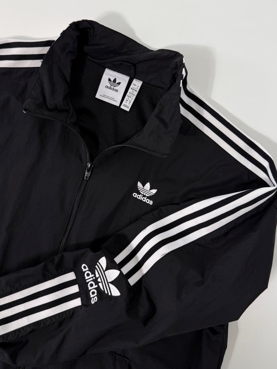 아디다스 루즈핏 파이어버드 락업 트랙탑 우븐 자켓 상품이미지2