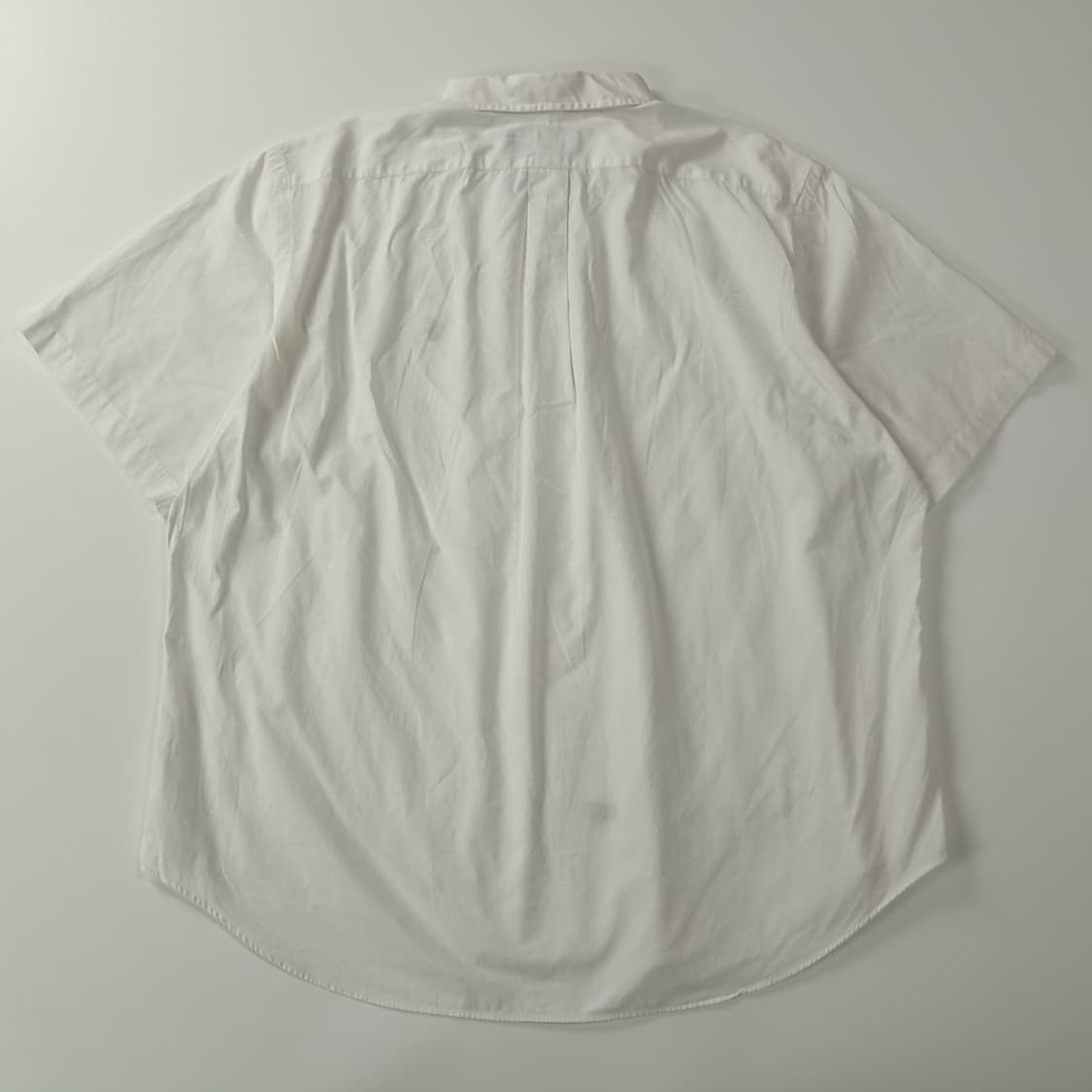 CJ497 2XL 폴로 클래식핏 00s 화이트 반팔 셔츠 남방 상품이미지6