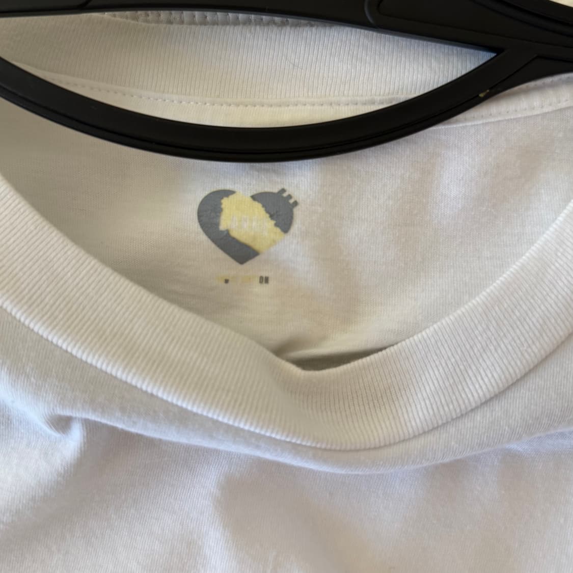 L 휴먼 메이드 티셔츠 화이트 (3팩) 블랙 레드 상품이미지5