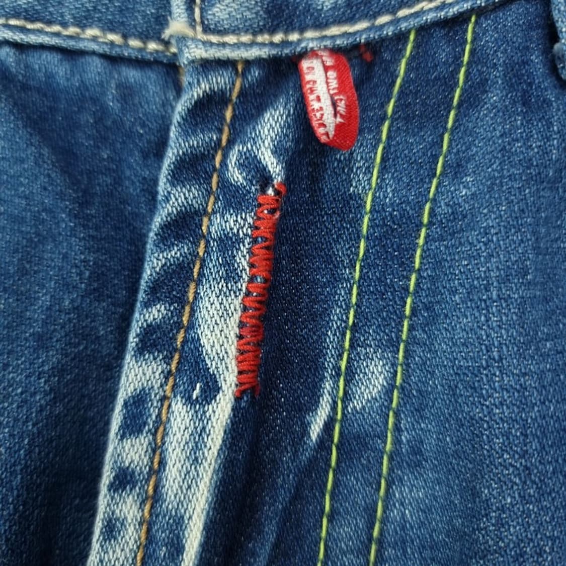 [빈티지] 와이드 신치백 데님 팬츠 청바지 M19273 상품이미지10