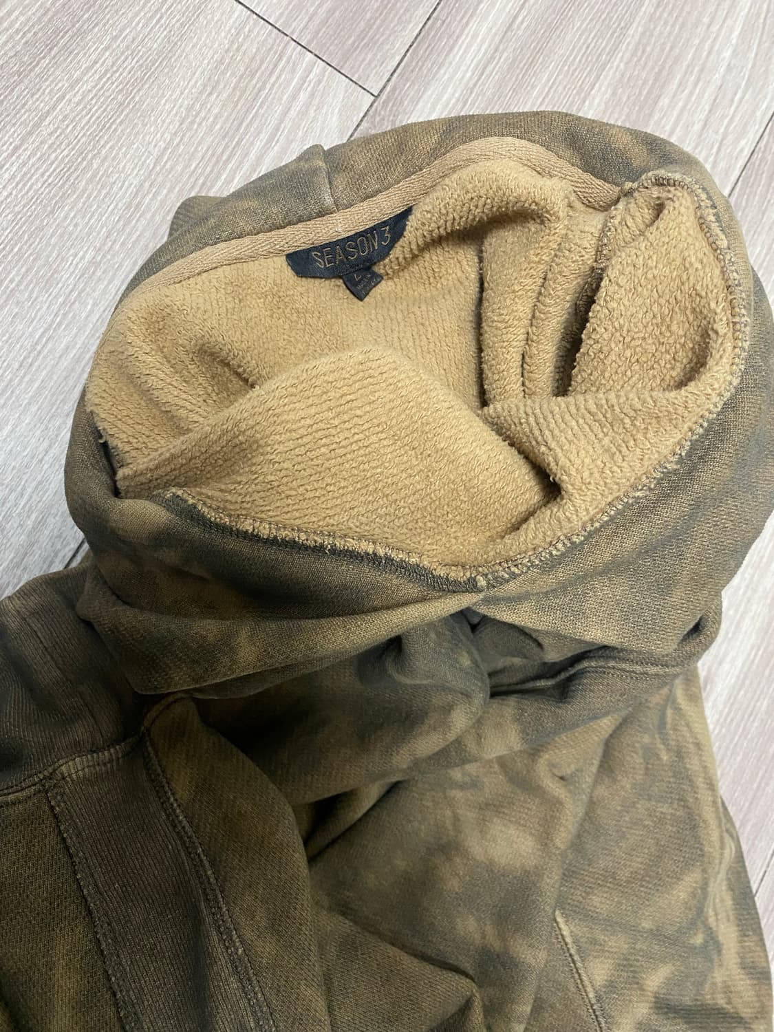 Yeezy 이지 시즌3 리프카모 후드티 상품이미지4