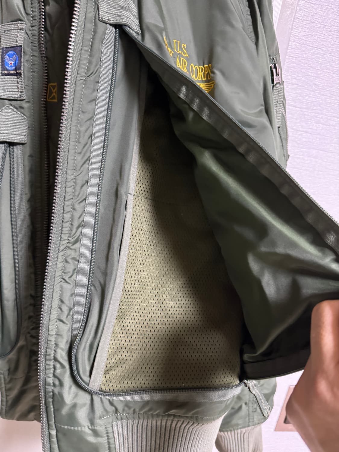 XTONZ MA-1 Falcon 항공 봄버 자켓 상품이미지7