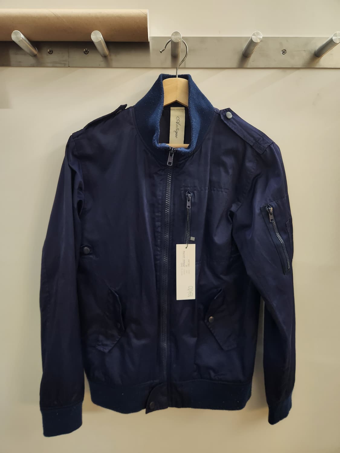 앤티크 나일론 유틸리티 봄버 상품이미지1