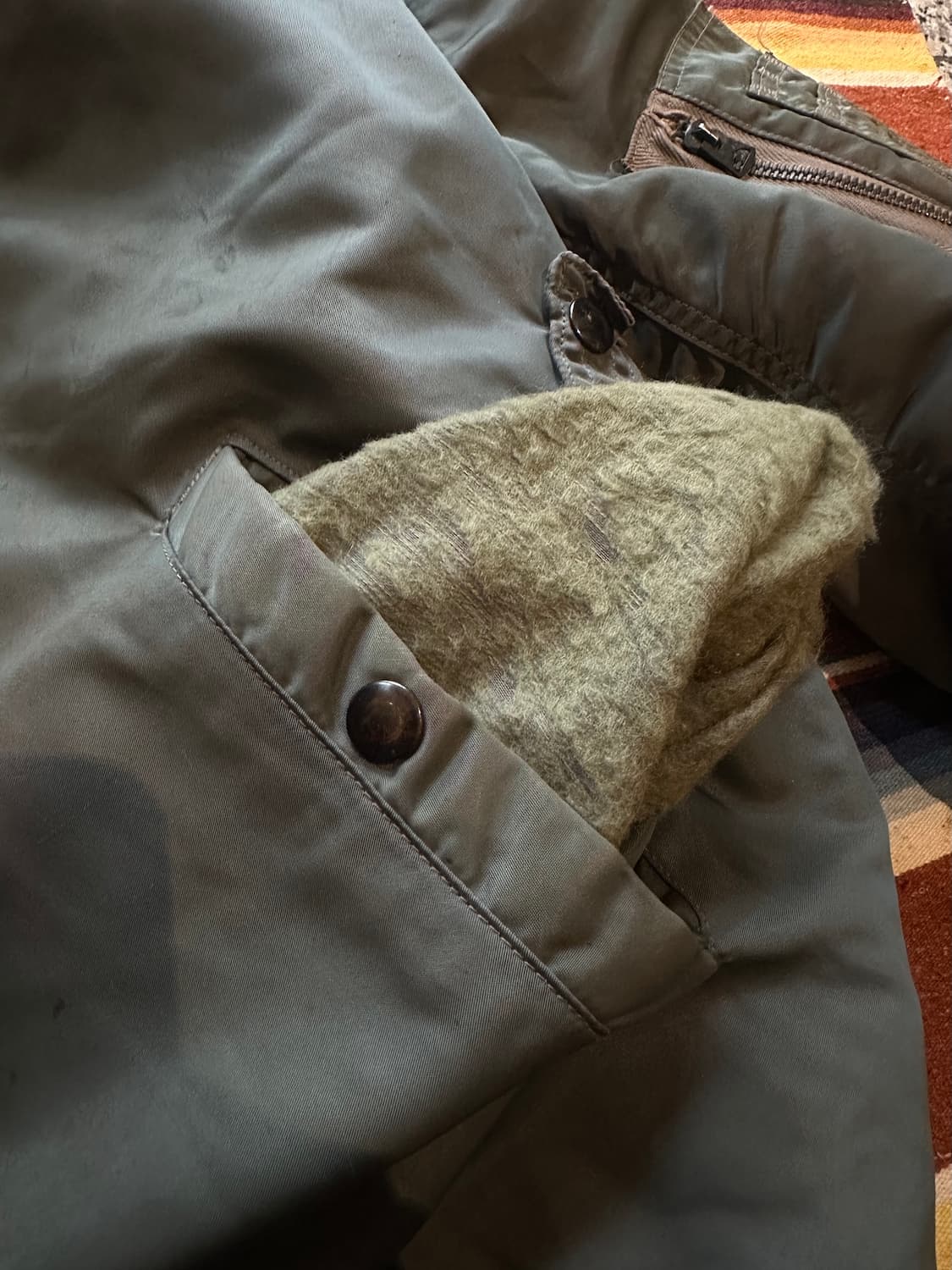 50s USA 스카이라인 8279 MA-1 봄버 자켓 상품이미지9