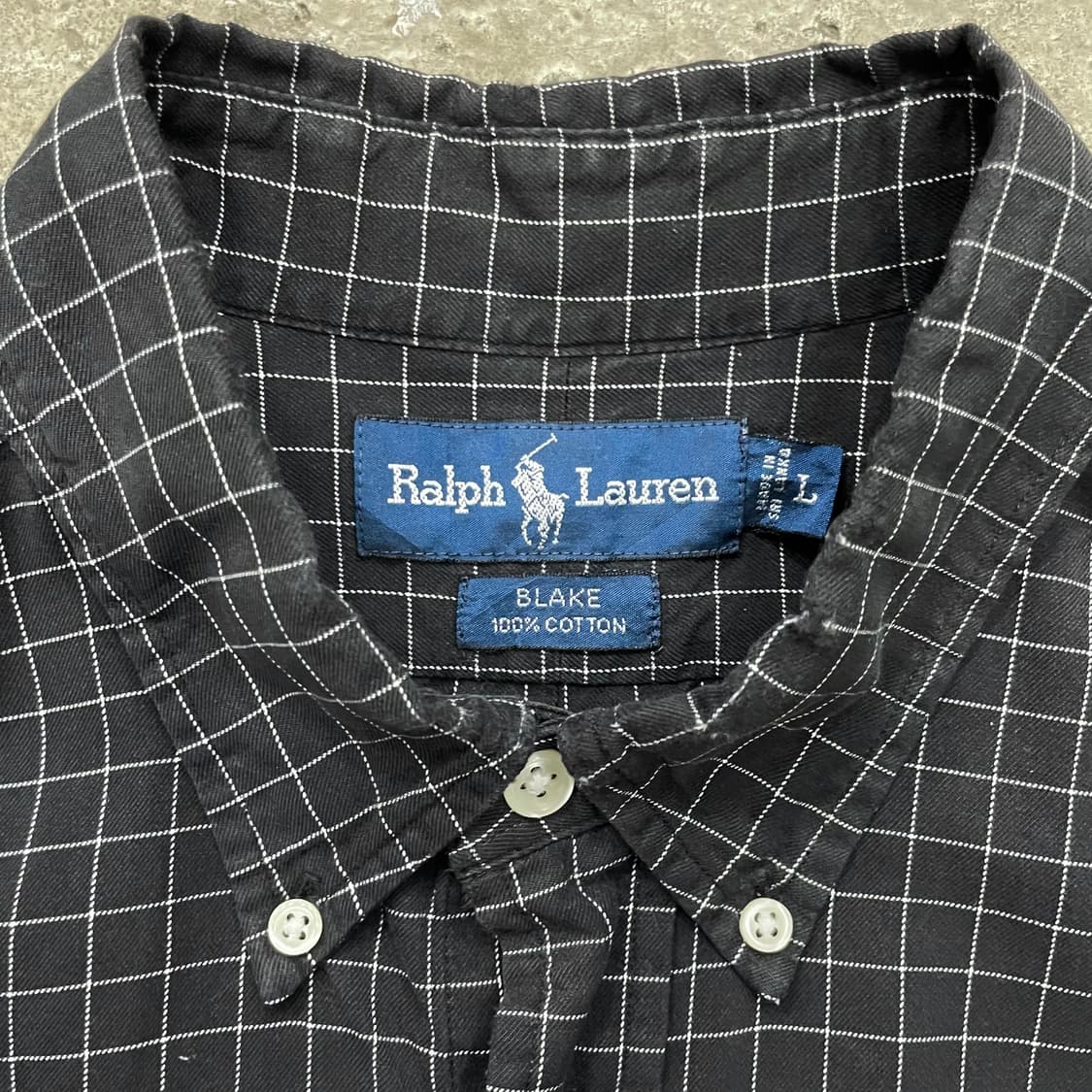 90‘s 폴로 블레이크 셔츠 상품이미지6