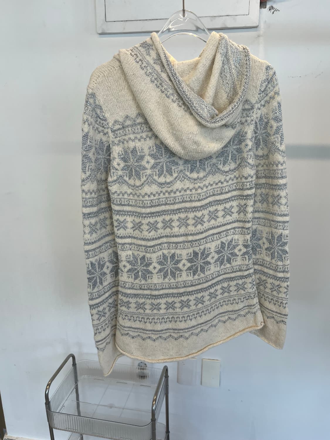 Hysteric Glamour Nordic Knit Hoodie 상품이미지4