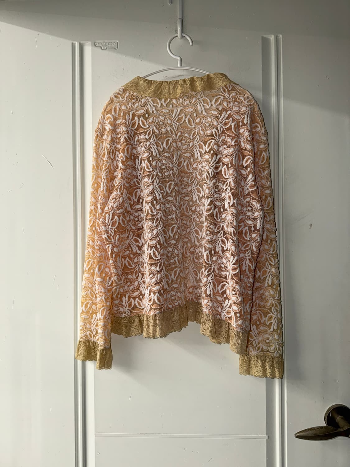 일본빈티지 페어리 플라워 레이스 가디건 상품이미지10