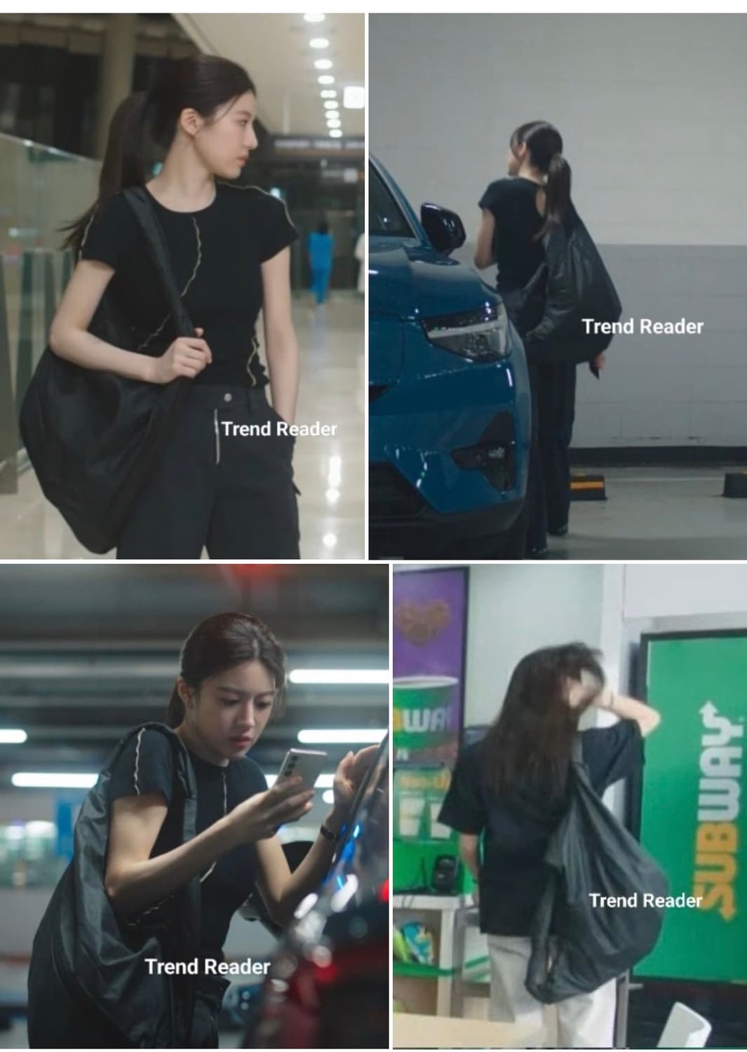 Hyeinseo 고윤정 백팩 화이트 상품이미지1