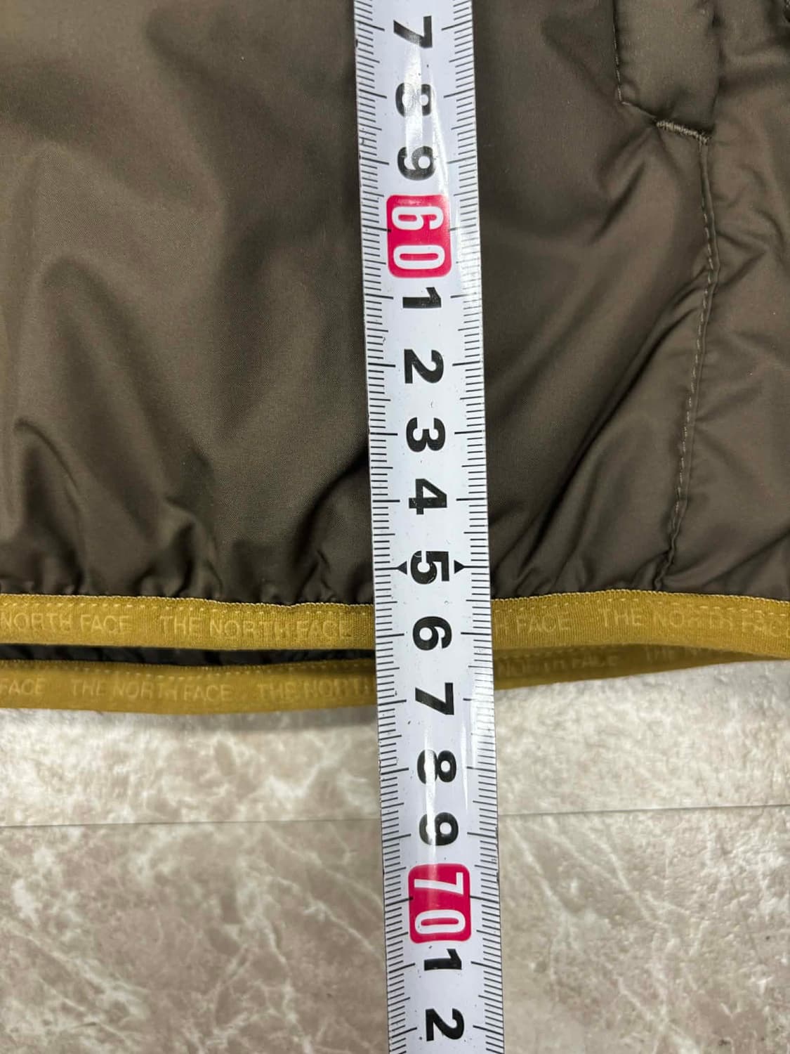 노스페이스 초코브라운 핀터깔 경량 패딩 패디드 자켓 점퍼(M) 상품이미지8