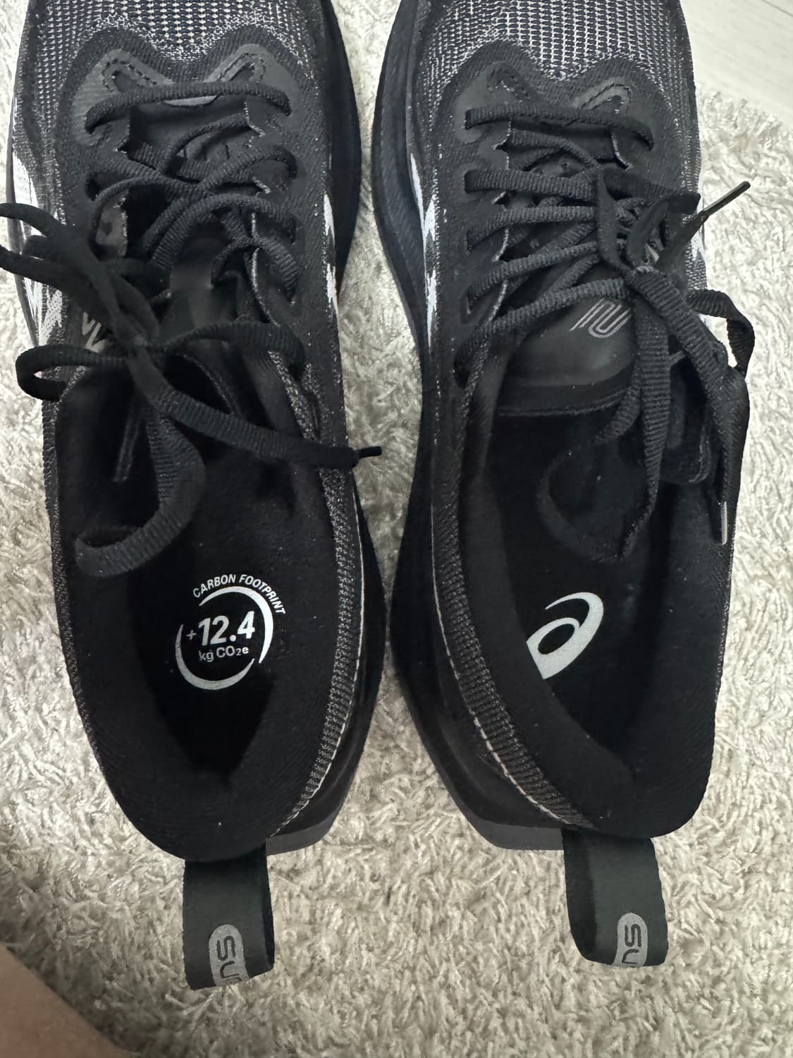 [270] 아식스 슈퍼블라스트 2 블랙 화이트 상품이미지4