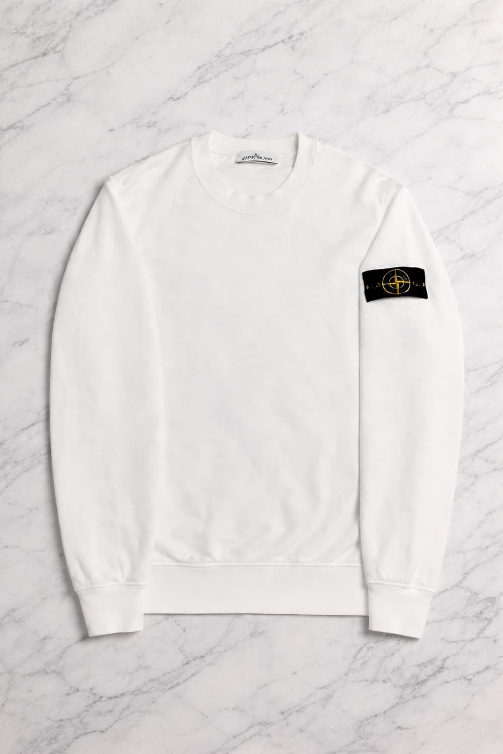 [M] 스톤아일랜트 맨투맨 화이트 새상품급  상품이미지1