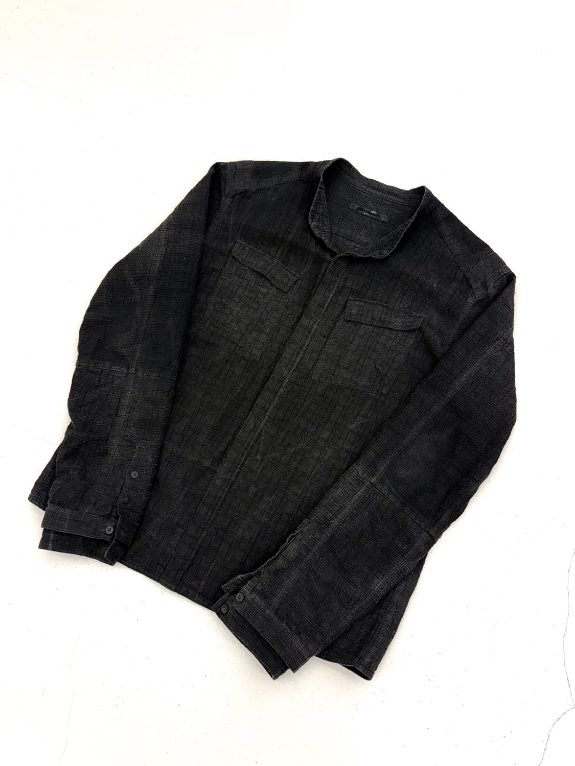 [L] blackmerle double sleeve field shirt 상품이미지1